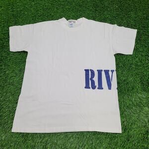 Vintage 80s Rivier University Shirt Womens 2XL 24x30 USA Baggy